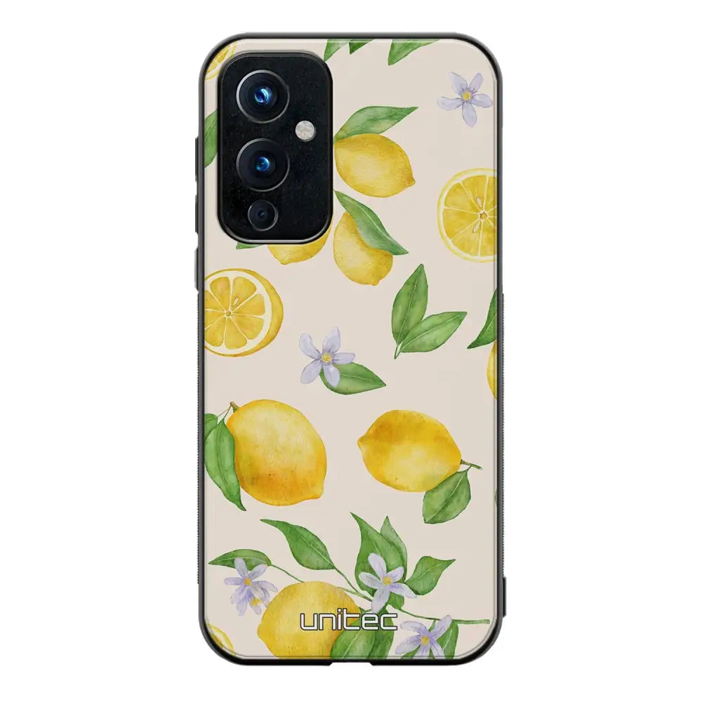 OnePlus 9 hedelmä suojakuoret - Lemon - Ei