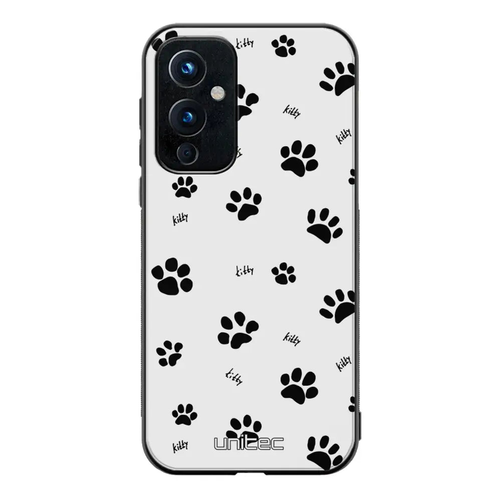 OnePlus 9 kissa suojakuoret - Cat Paws - Ei