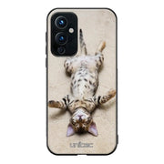 OnePlus 9 kissa suojakuoret - Relaxing Cat - Ei