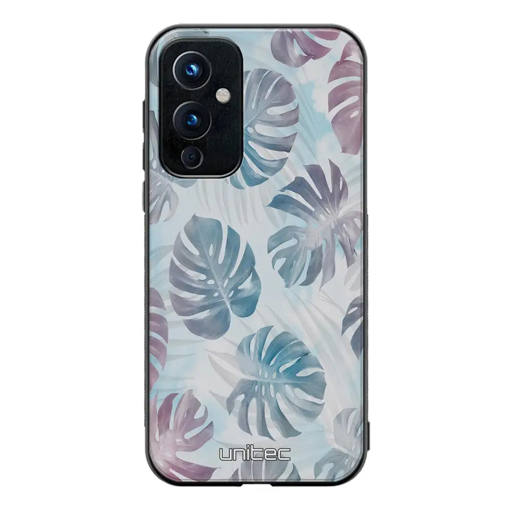 OnePlus 9 kukka suojakuoret - Monstera Texture - Ei
