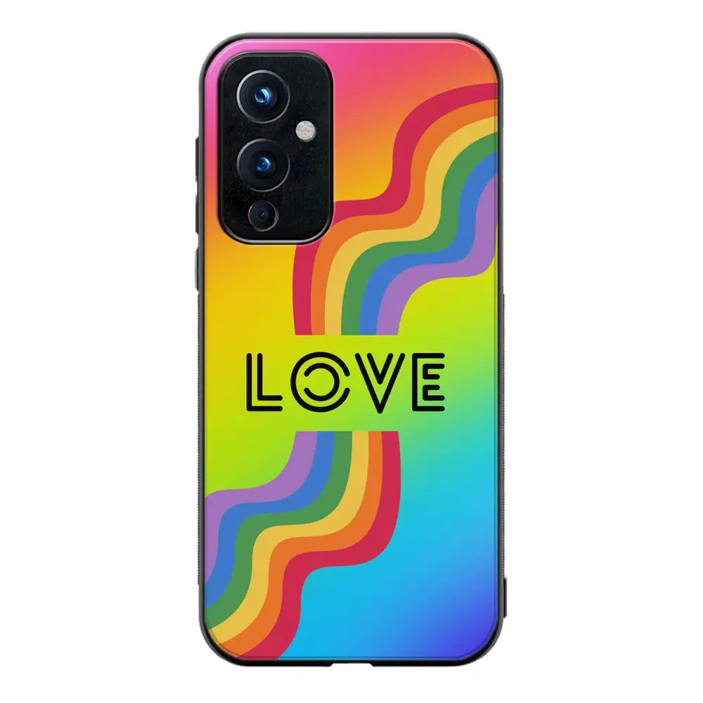 OnePlus 9 pride suojakuoret - Love - Ei