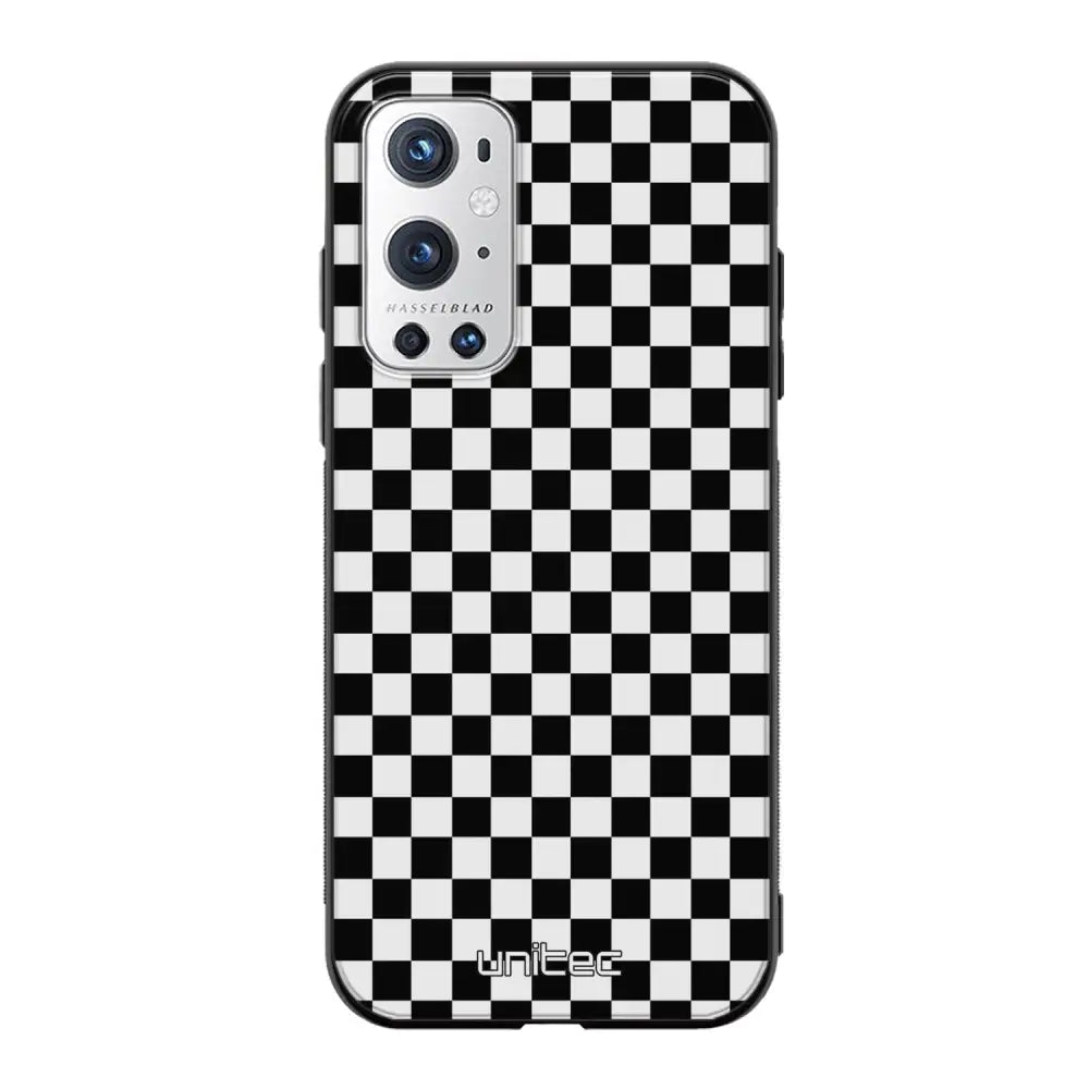OnePlus 9 Pro suojakuoret - Black And White - Ei