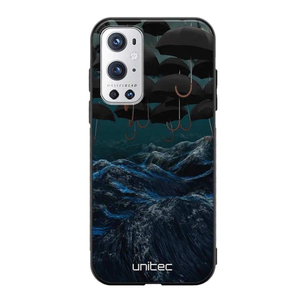OnePlus 9 Pro suojakuoret - Umbrella Storm - Ei