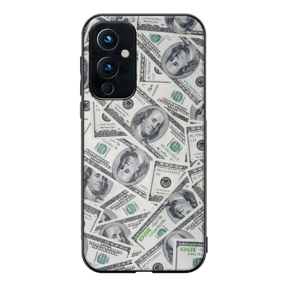 OnePlus 9 seteli suojakuoret - Dollarit - Ei