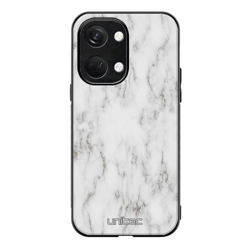 OnePlus Nord 3 marmori suojakuoret - White Marble - Ei