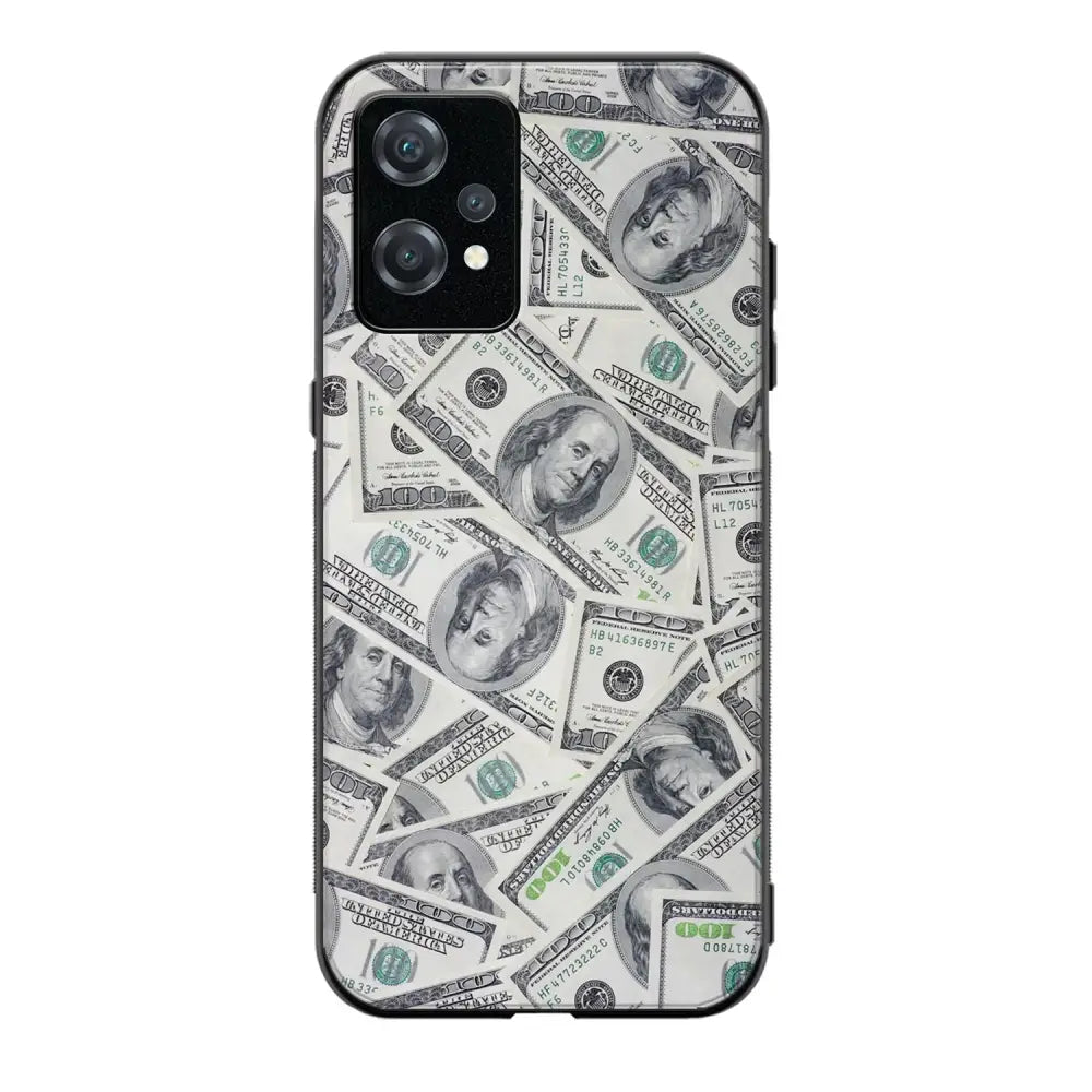 OnePlus Nord CE 2 Lite seteli suojakuoret - Dollarit - Ei
