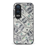 OnePlus Nord CE 4 Lite seteli suojakuoret - Dollarit - Ei