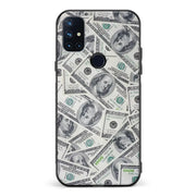 OnePlus Nord N10 seteli suojakuoret - Dollarit - Ei