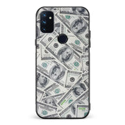 OnePlus Nord N100 seteli suojakuoret - Dollarit - Ei