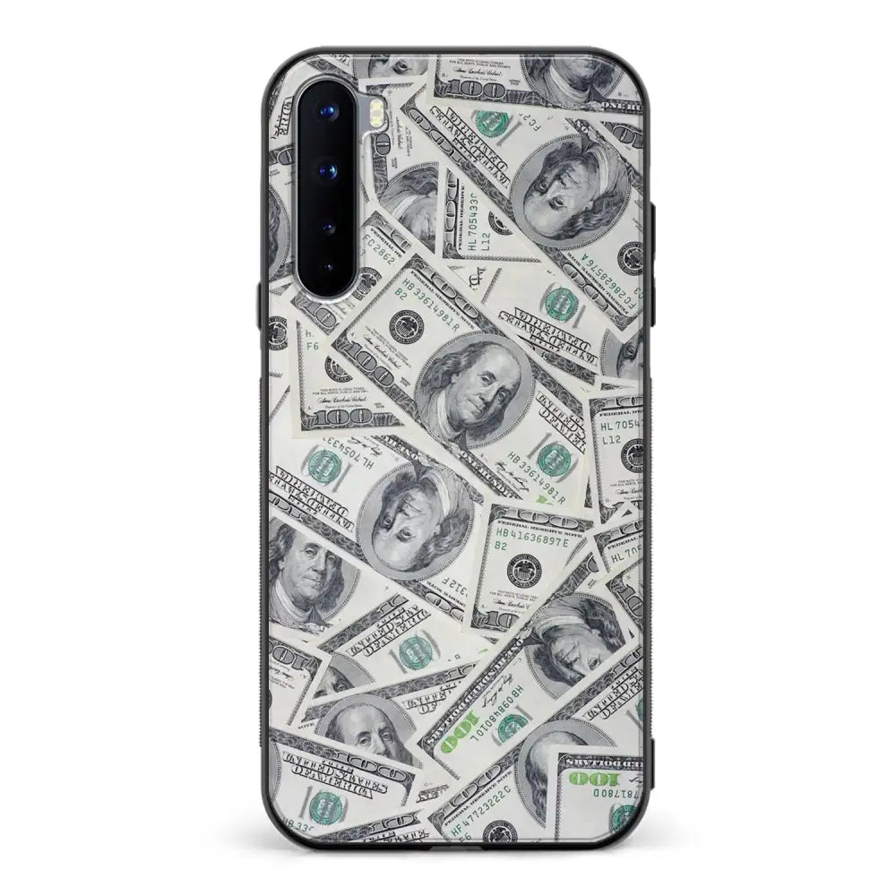 OnePlus Nord seteli suojakuoret - Dollarit - Ei