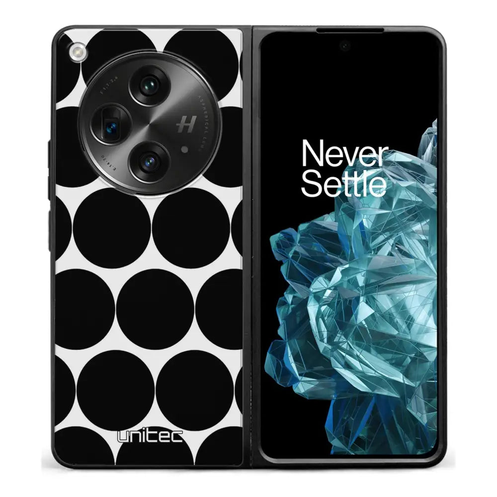 OnePlus Open pallo suojakuoret - Musta Pallo - Ei