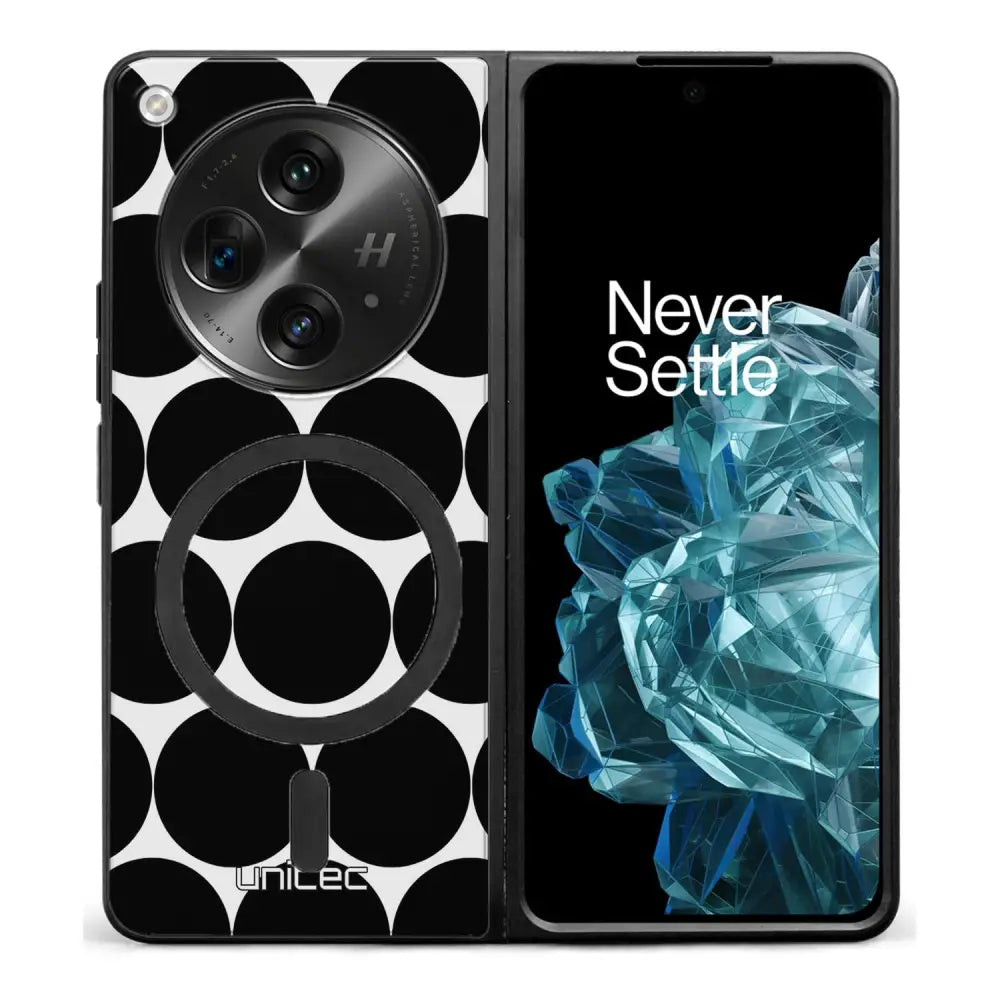 OnePlus Open pallo suojakuoret - Musta Pallo