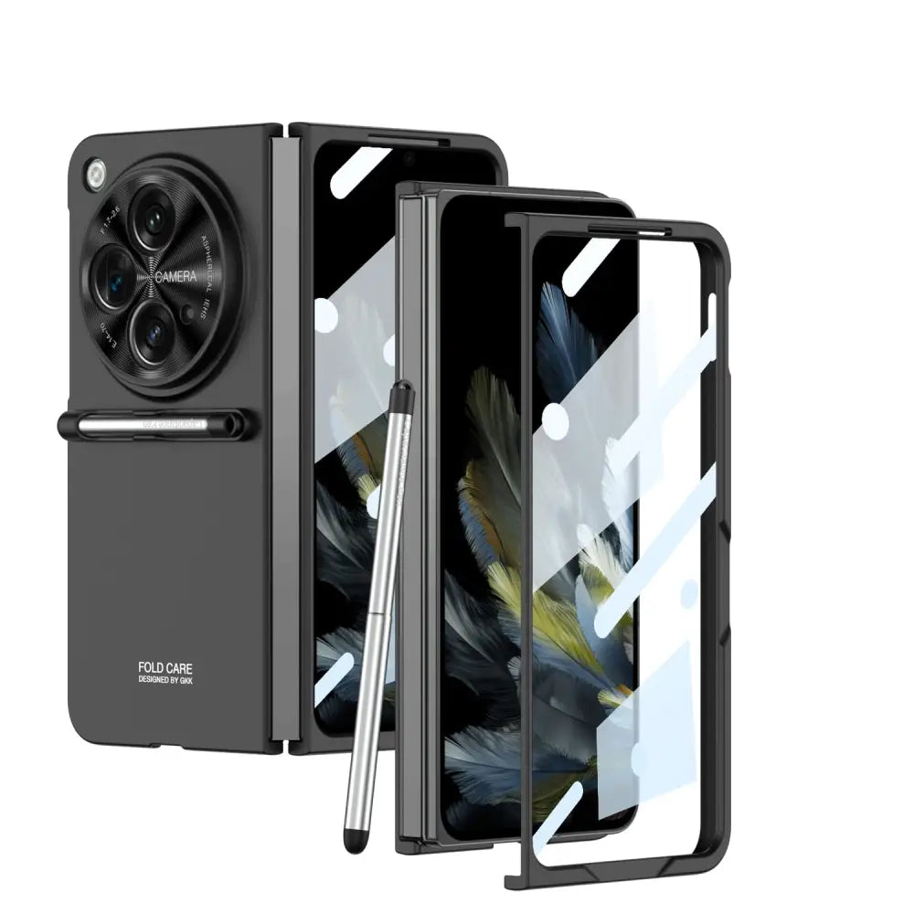 OnePlus Open Suojakuori kynällä - Musta