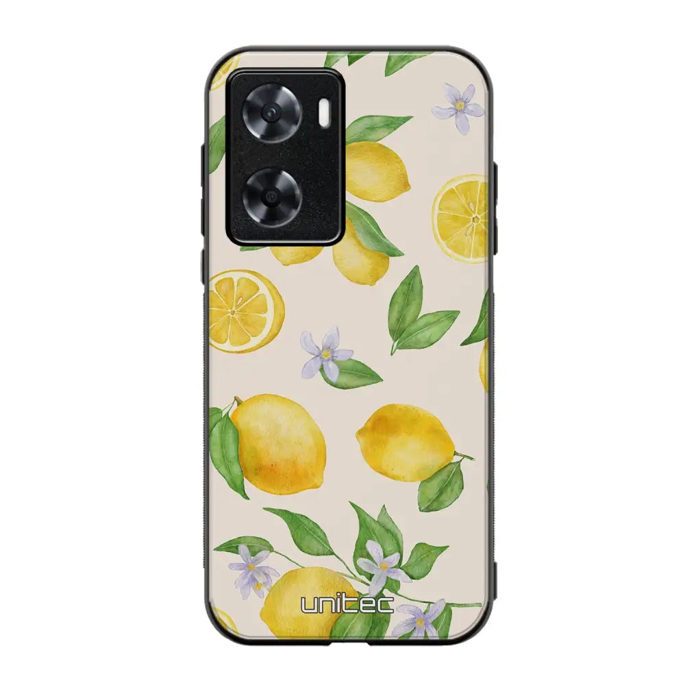 Oppo A77 hedelmä suojakuoret - Lemon - Ei
