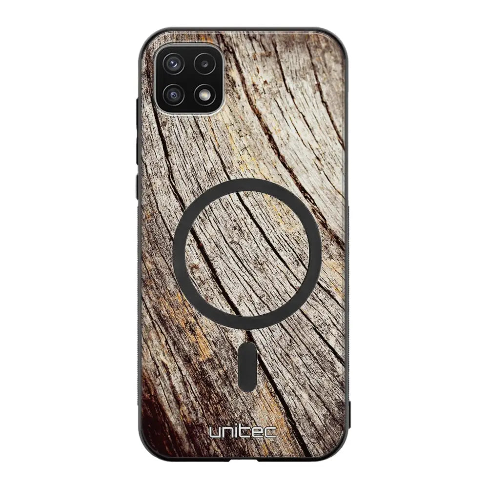 Samsung Galaxy A22 suojakuoret - Wooden Stump