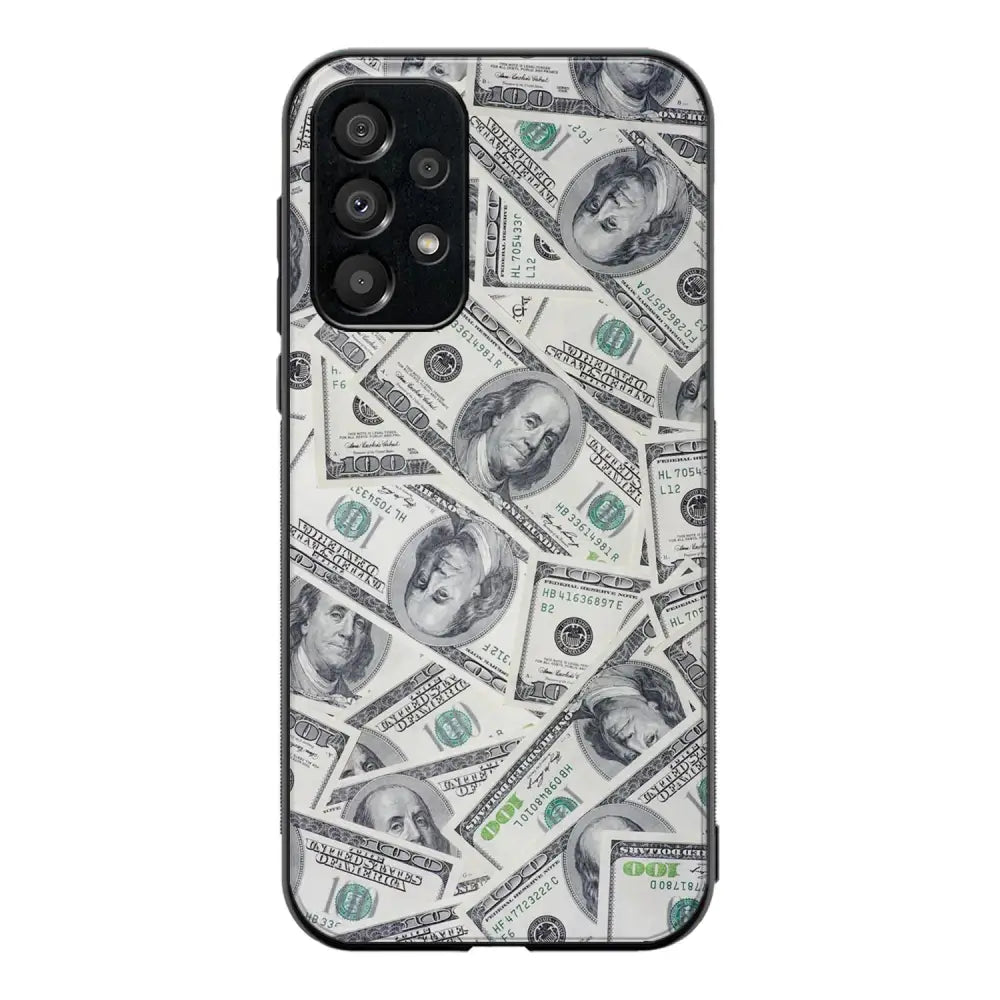 Samsung Galaxy A33 seteli suojakuoret - Dollarit - Ei