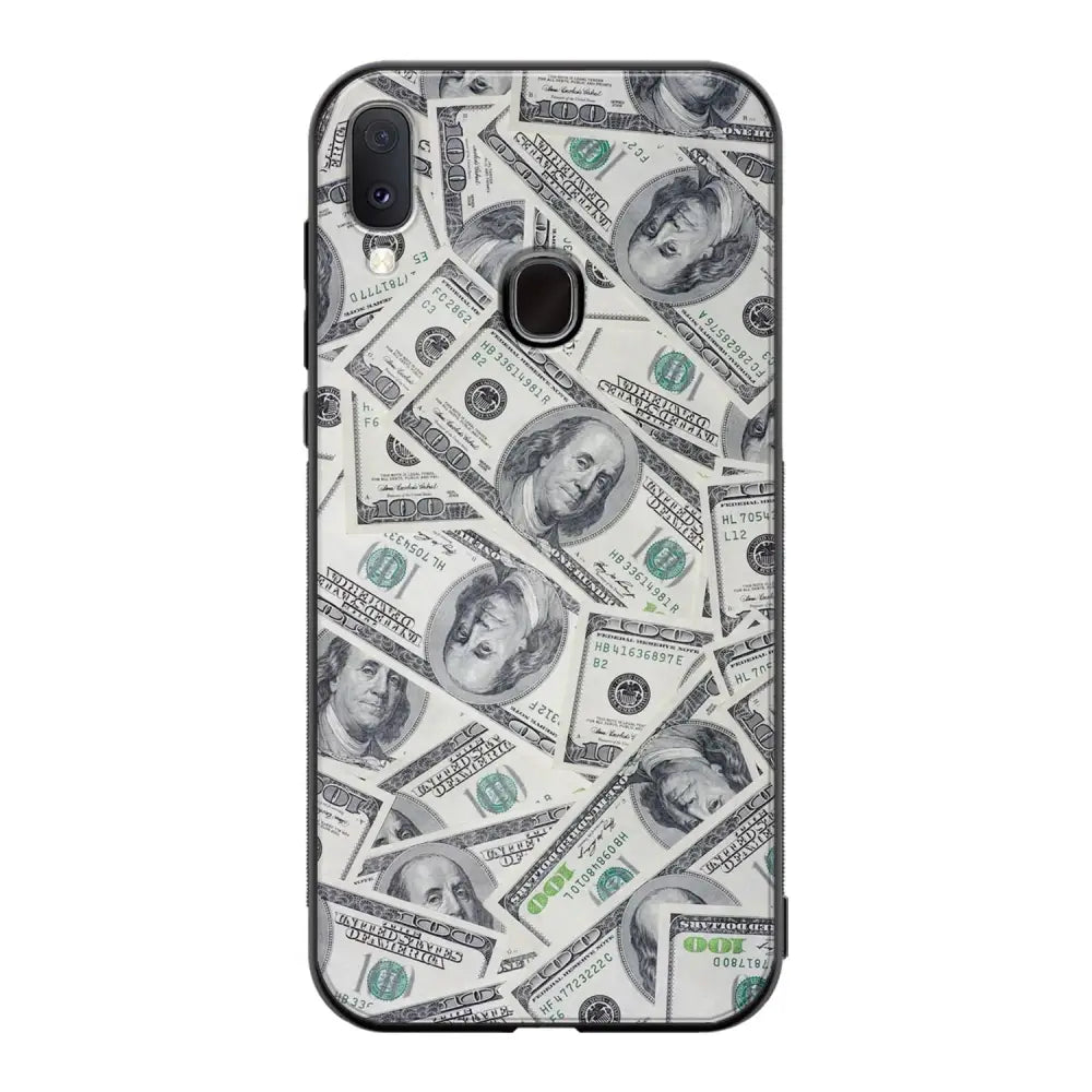 Samsung Galaxy A40 seteli suojakuoret - Dollarit - Ei