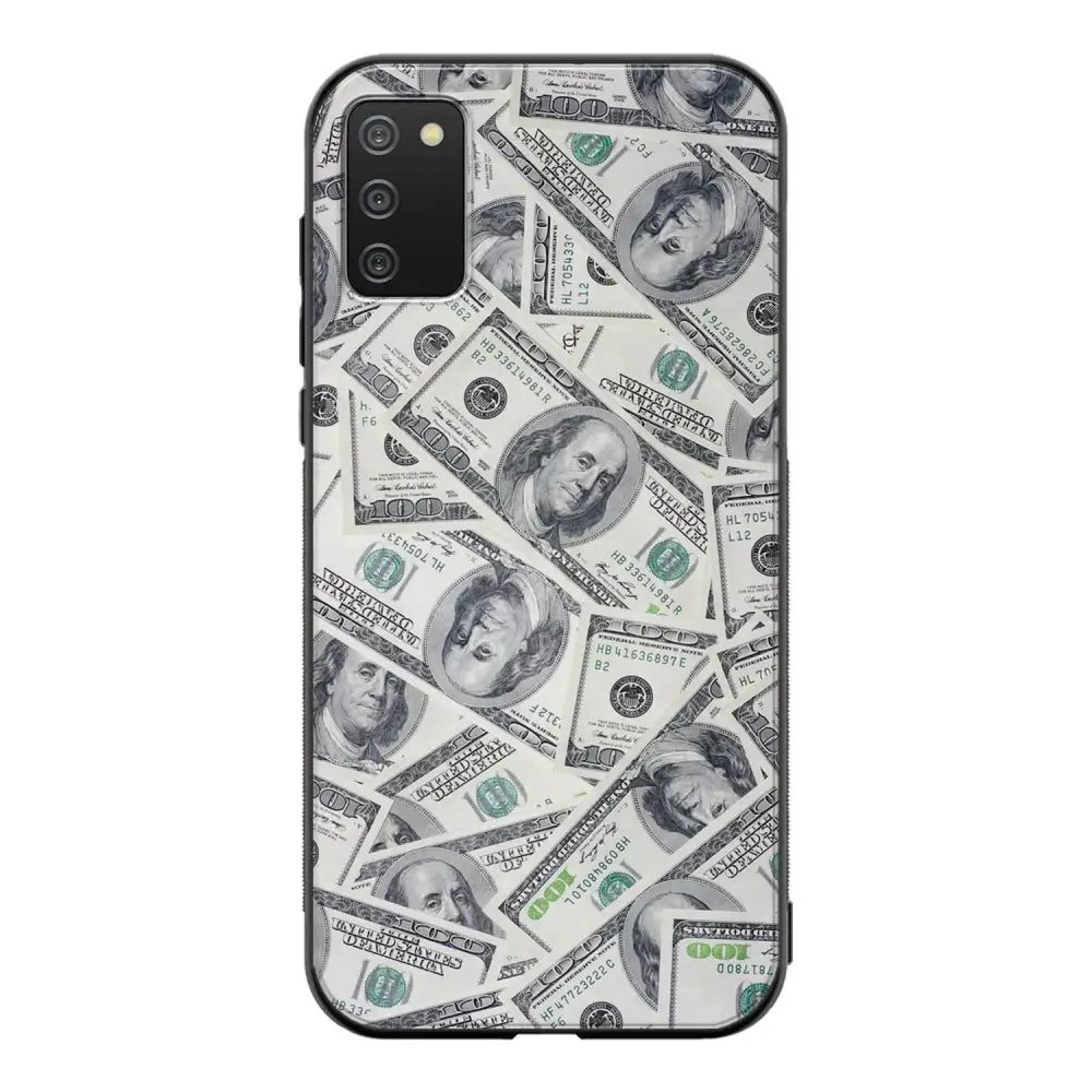 Samsung Galaxy A41 seteli suojakuoret - Dollarit - Ei