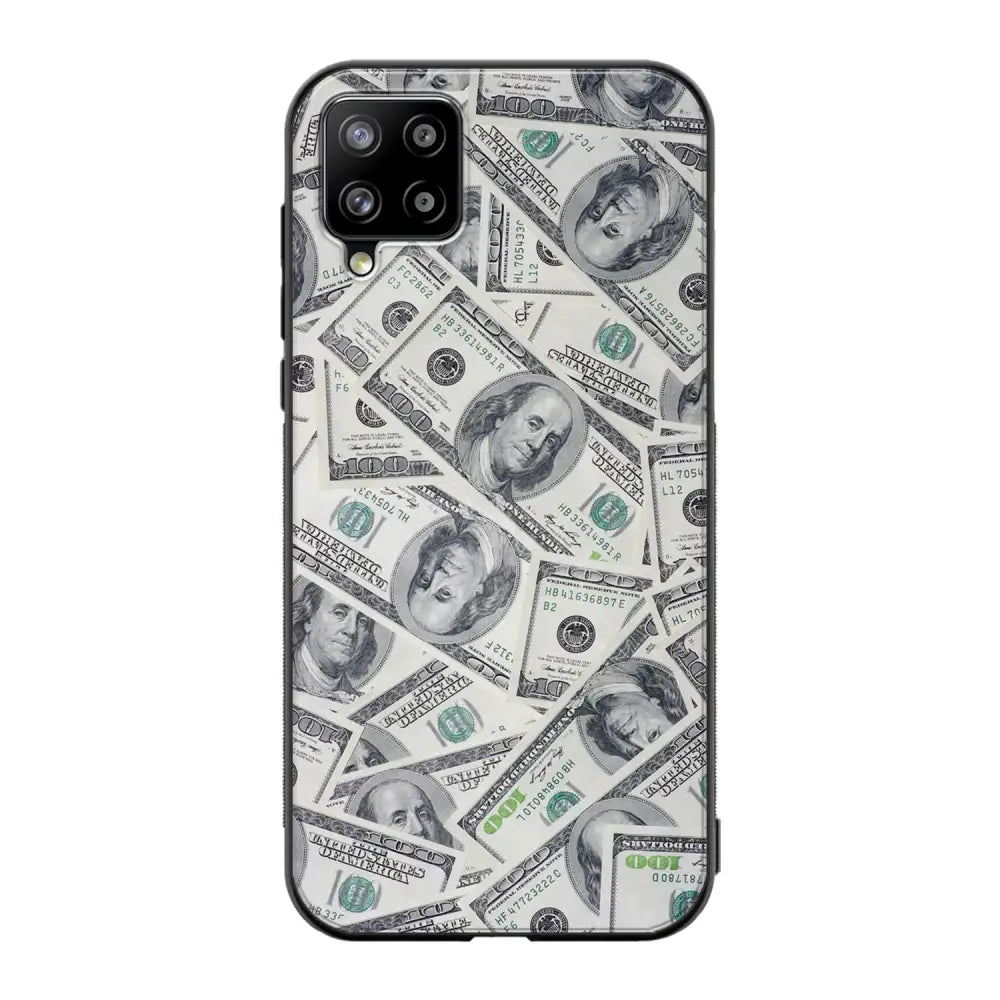 Samsung Galaxy A42 seteli suojakuoret - Dollarit - Ei
