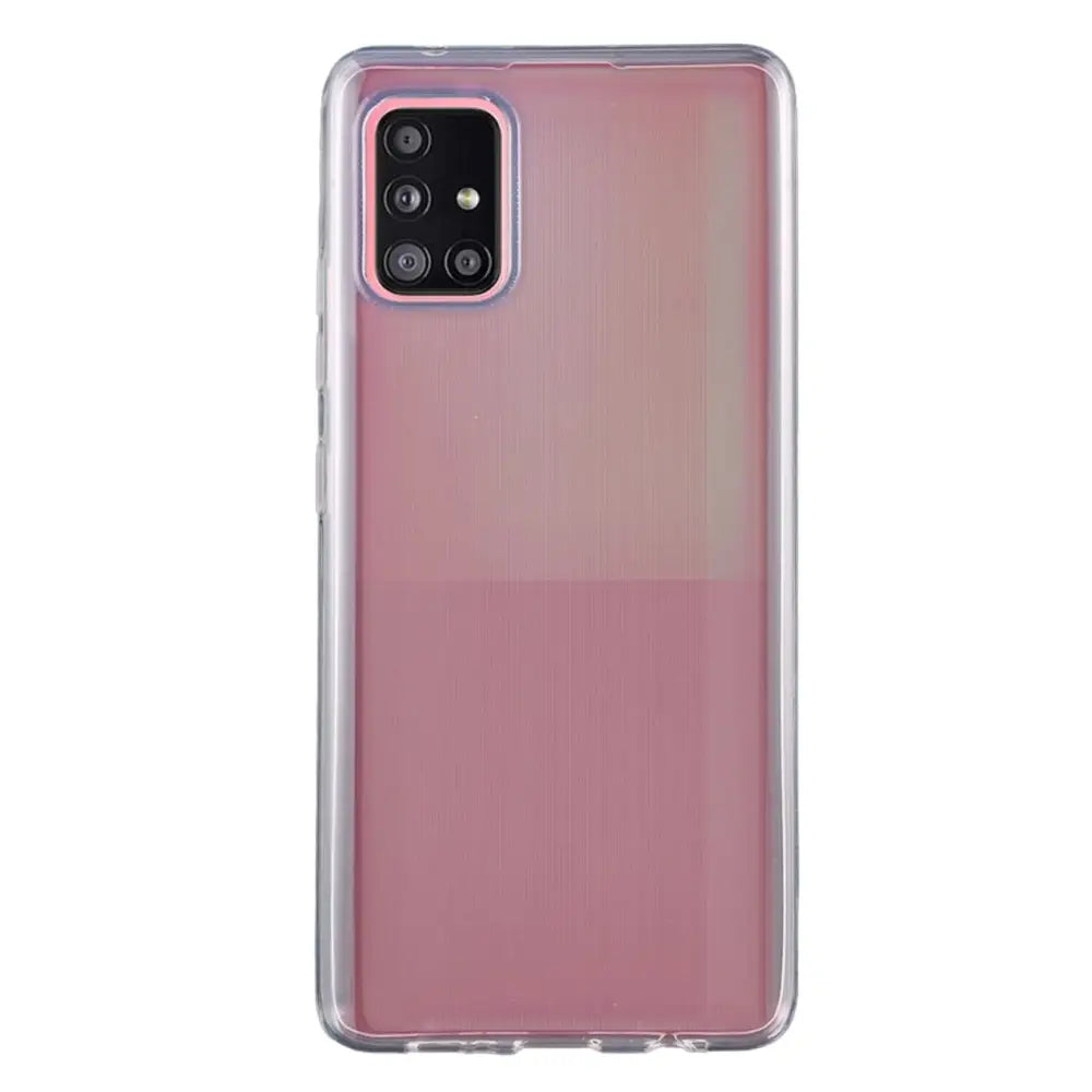 Samsung Galaxy A51 5G Silikonikuori - Läpinäkyvä