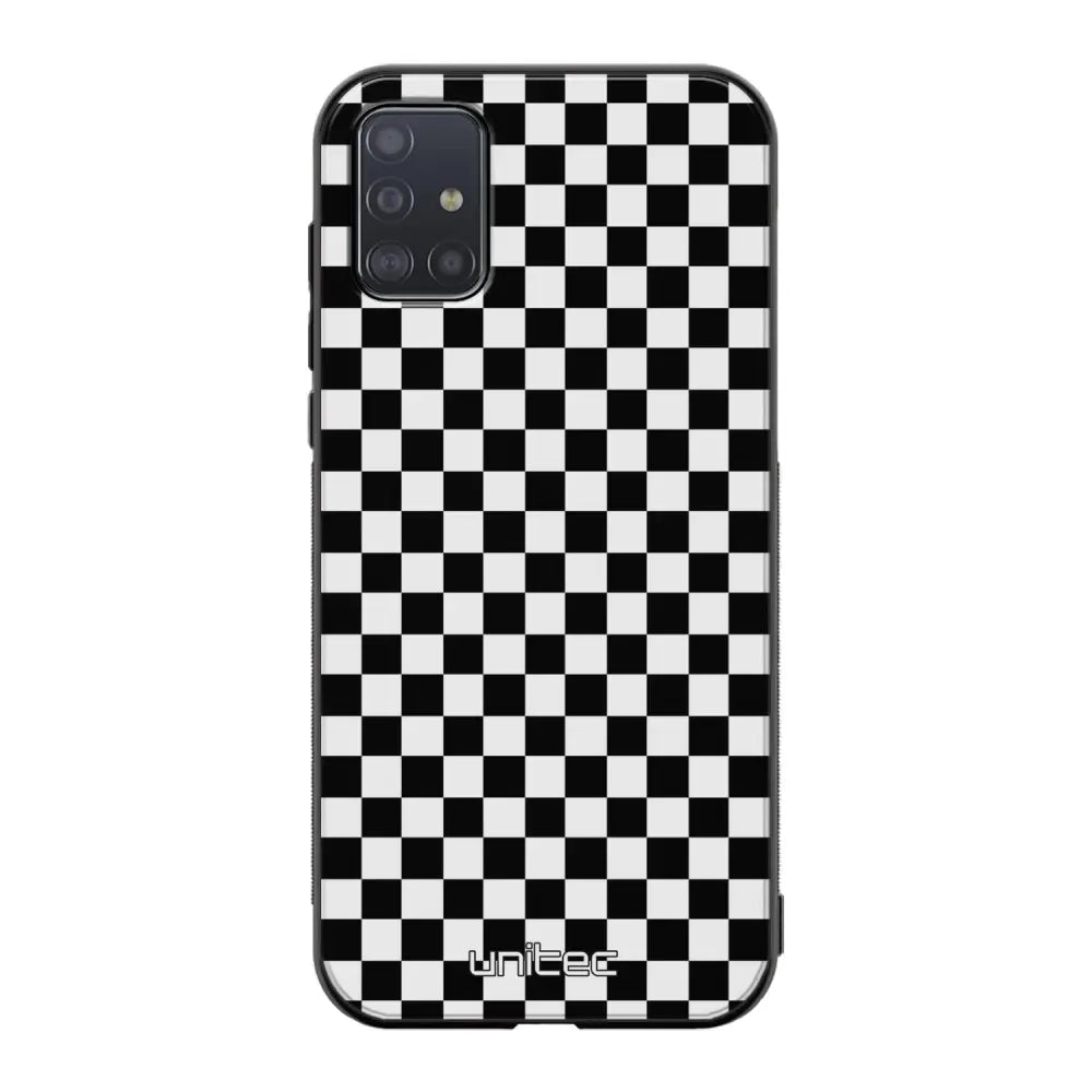Samsung Galaxy A51 5G suojakuoret - Black And White - Ei