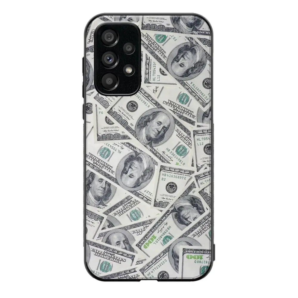 Samsung Galaxy A53 seteli suojakuoret - Dollarit - Ei