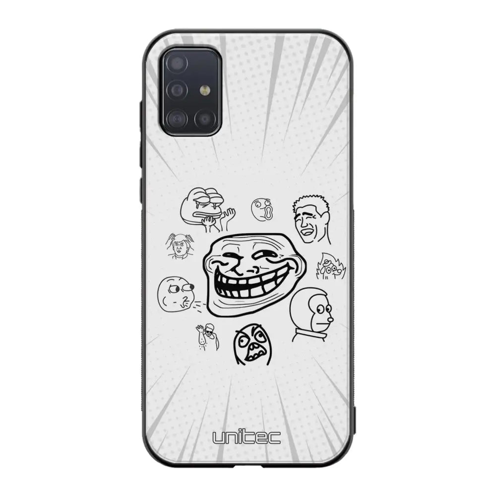 Samsung Galaxy A71 meemi suojakuoret - Meemi - Ei