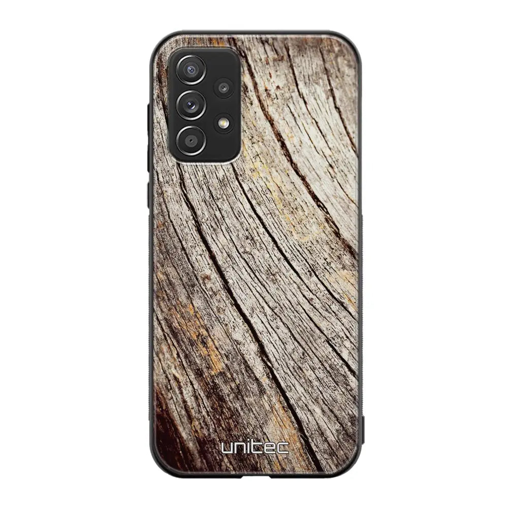 Samsung Galaxy A72 suojakuoret - Wooden Stump - Ei