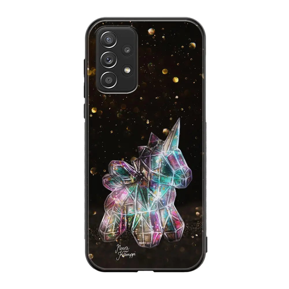 Samsung Galaxy A72 unicorn suojakuoret - Kulta - Noora Kämppi - Ei