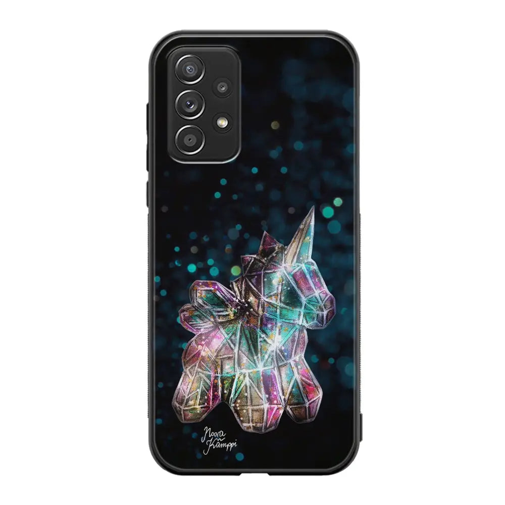 Samsung Galaxy A72 unicorn suojakuoret - Sininen - Noora Kämppi - Ei