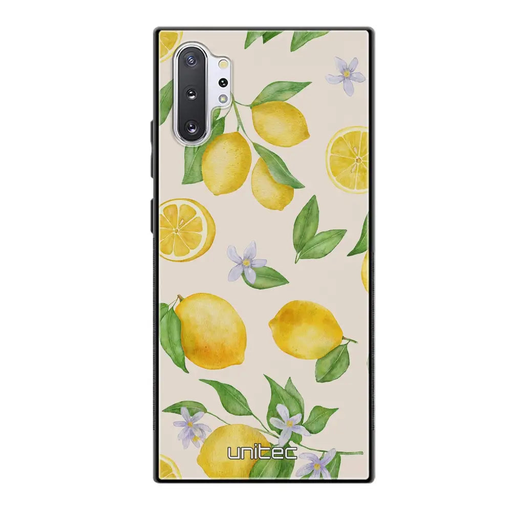Samsung Galaxy Note 10 Plus hedelmä suojakuoret - Lemon - Ei