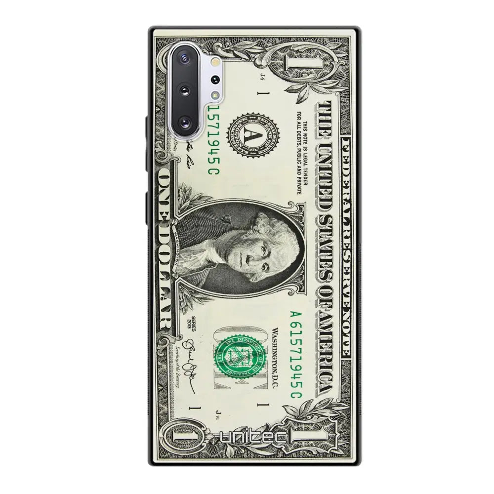 Samsung Galaxy Note 10 Plus seteli suojakuoret - Dollar - Ei