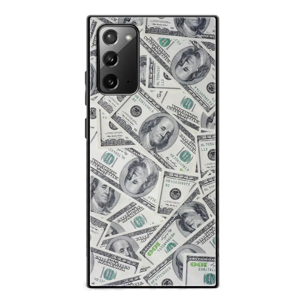 Samsung Galaxy Note 20 seteli suojakuoret - Dollarit - Ei
