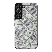 Samsung Galaxy S22 Plus seteli suojakuoret - Dollarit - Ei