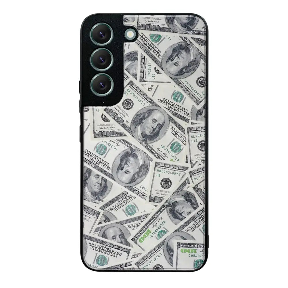 Samsung Galaxy S22 seteli suojakuoret - Dollarit - Ei