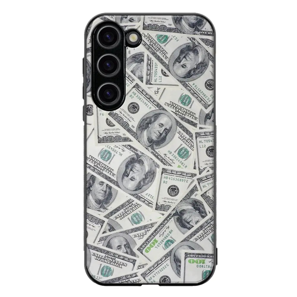 Samsung Galaxy S23 Plus seteli suojakuoret - Dollarit - Ei