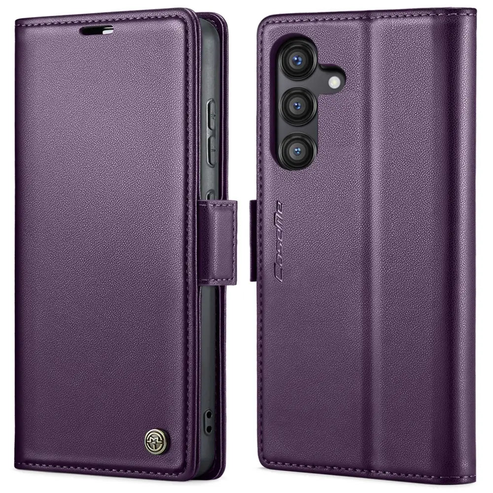 Samsung Galaxy S24 FE Lompakko suojakotelo RFID - Violetti - CaseMe
