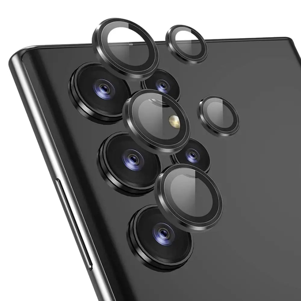 Samsung Galaxy S24 Ultra Kameran panssarilasi Musta