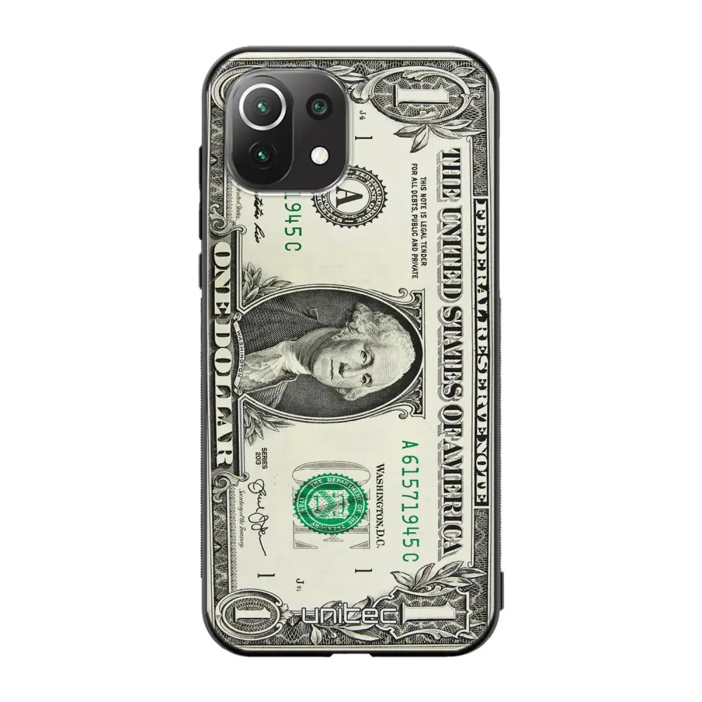 Xiaomi Mi 11 Lite seteli suojakuoret - Dollar - Ei