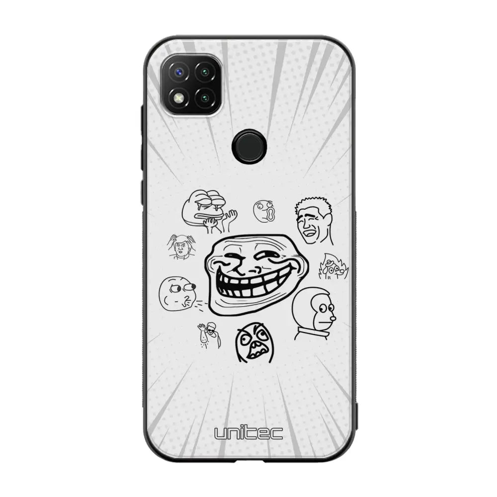 Xiaomi Redmi 9C NFC meemi suojakuoret - Meemi - Ei