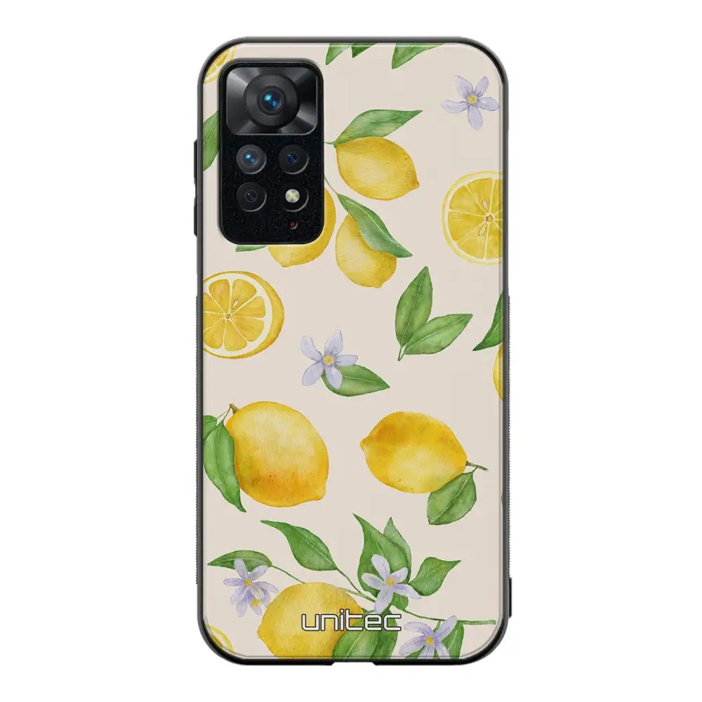 Xiaomi Redmi Note 11 hedelmä suojakuoret - Lemon - Ei