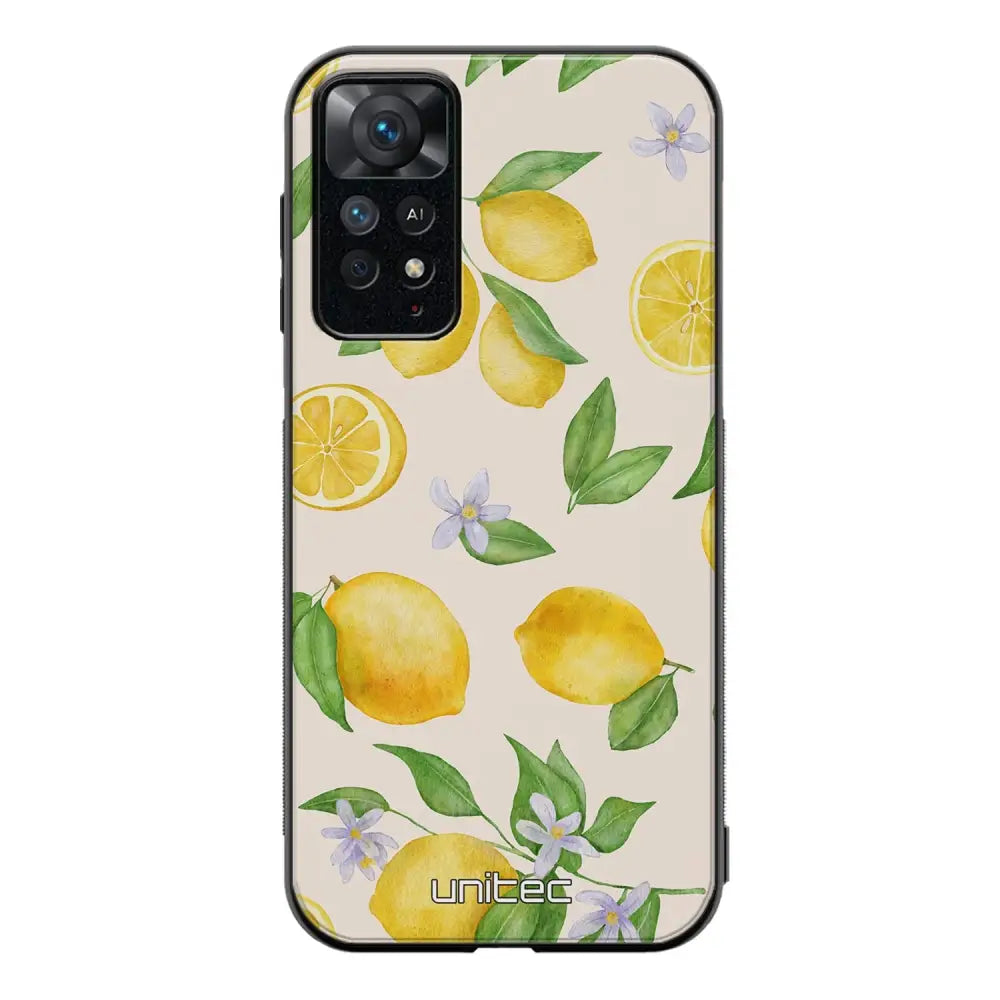 Xiaomi Redmi Note 11 Pro hedelmä suojakuoret - Lemon - Ei