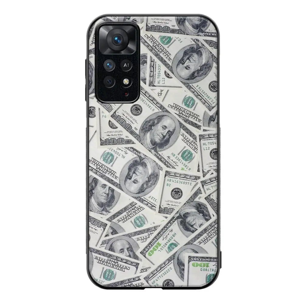 Xiaomi Redmi Note 11 Pro seteli suojakuoret - Dollarit - Ei