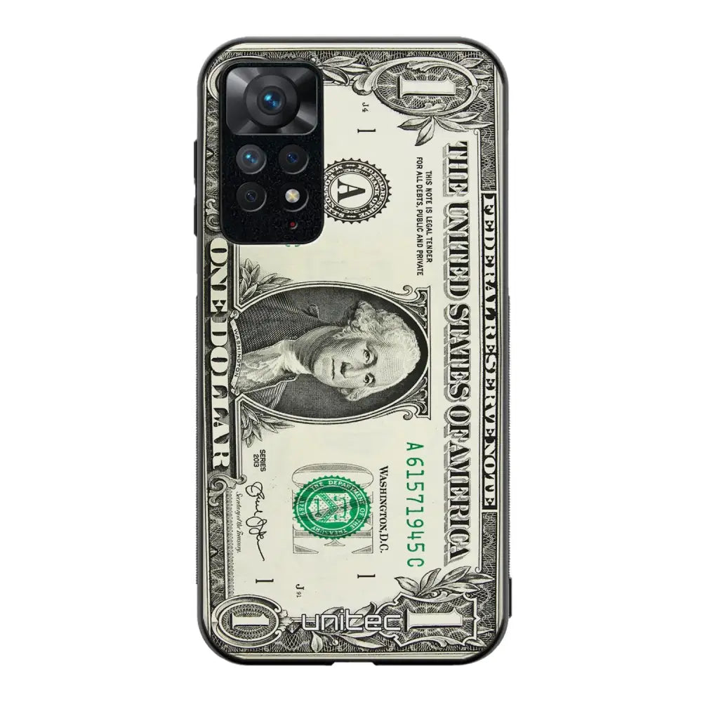 Xiaomi Redmi Note 11 seteli suojakuoret - Dollar - Ei