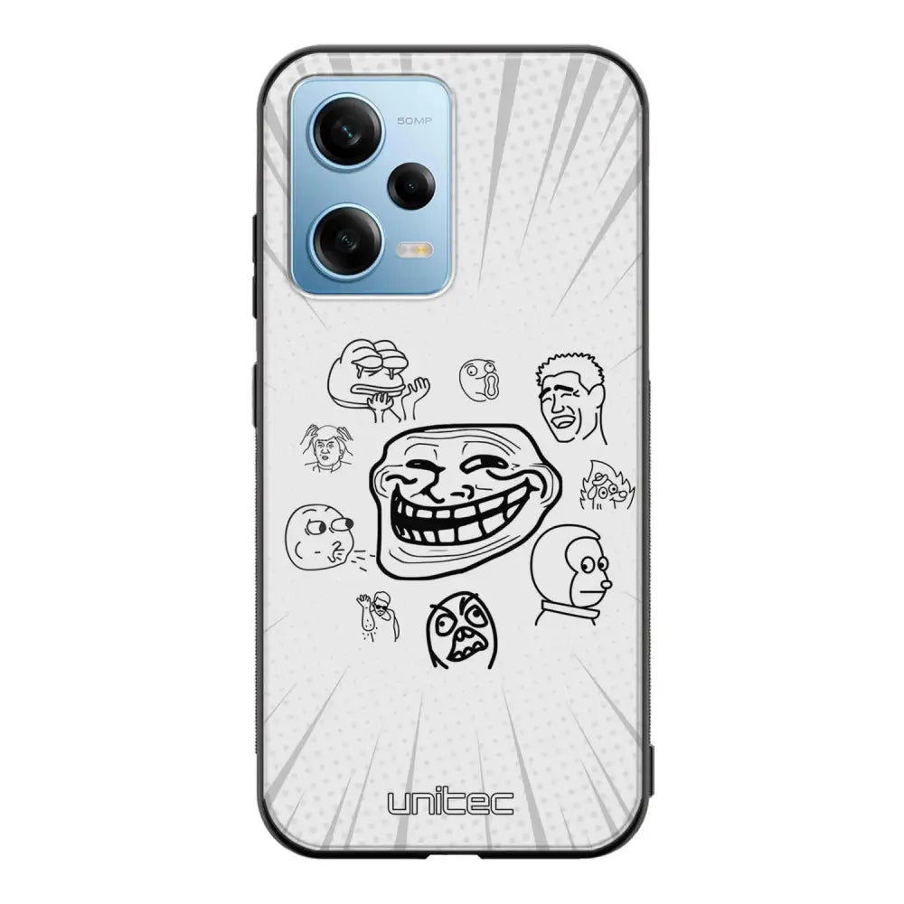 Xiaomi Redmi Note 12 5G meemi suojakuoret - Meemi - Ei