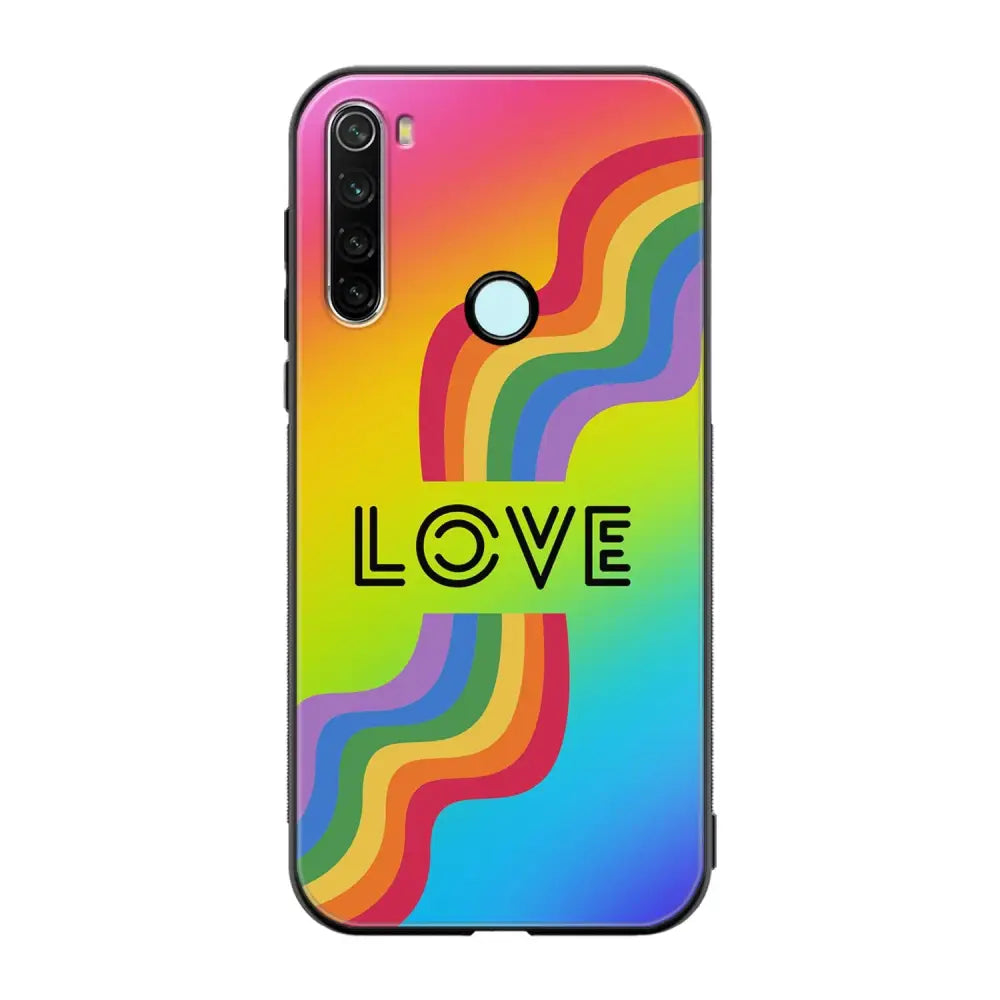 Xiaomi Redmi Note 8T pride suojakuoret - Love - Ei