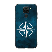 Xiaomi Redmi Note 9 nato suojakuoret - Sininen - Ei