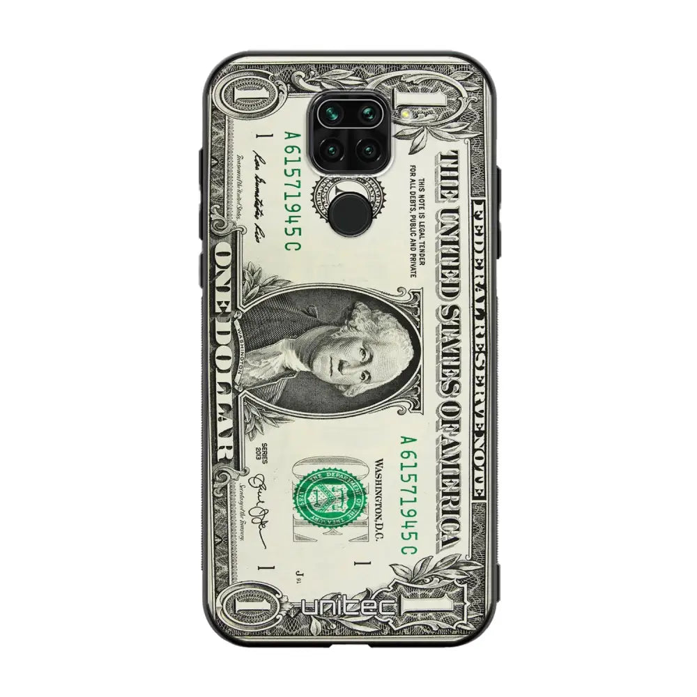 Xiaomi Redmi Note 9 seteli suojakuoret - Dollar - Ei